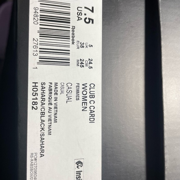 Reebok Women's x Cardi B Club C Sneakers - Picture 10 of 12